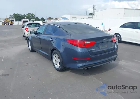 2015 Kia Optima Lx from USA, damaged, VIN 5XXGM4A75FG485281